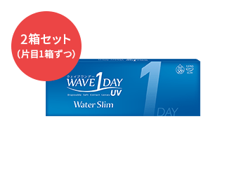 WAVEワンデー UV ウォータースリム 5枚入り（×2箱）